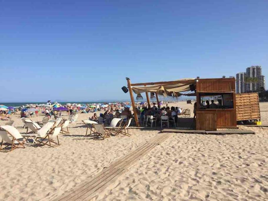 New Stylish Beach Front Apartment Cullera Εξωτερικό φωτογραφία
